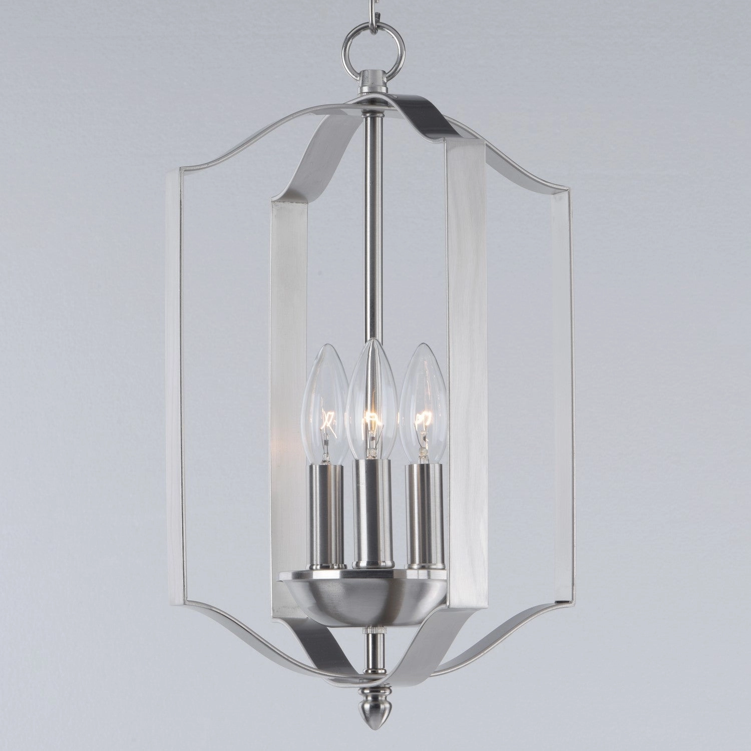 Provident Three Light Chandelier Satin Nickel Buy Ceiling Lights online