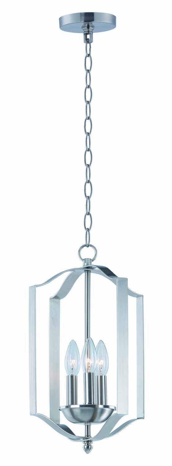 Provident Three Light Chandelier Satin Nickel Ceiling Lights Lighting discount price