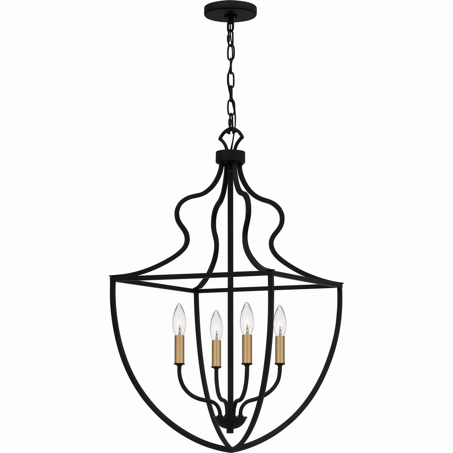 Quoizel Pendant Four Light Pendant Matte Black Ceiling Lights Lighting best price