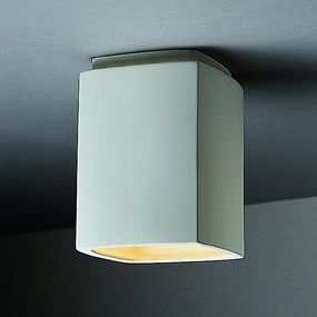 Radiance Flush-Mount Bisque Outdoor Ceiling Mount Lighting hot sale
