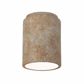 Radiance LED Flush-Mount Navarro Red Outdoor Ceiling Mount Lighting flash sale