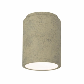 Radiance LED Flush-Mount Navarro Sand Outdoor Ceiling Mount Lighting flash sale
