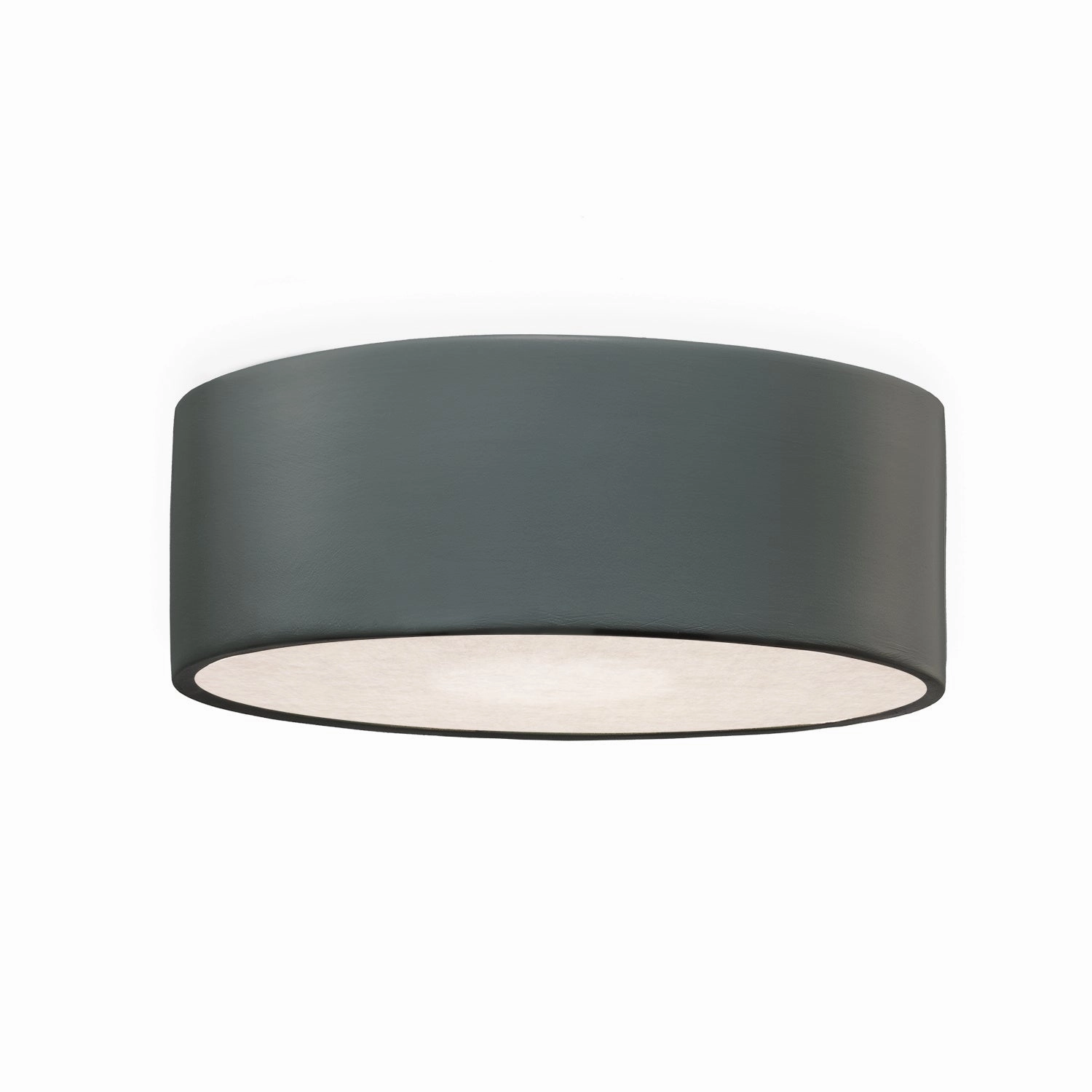 Radiance LED Outdoor Flush-Mount Pewter Green Outdoor Ceiling Mount Lighting flash sale