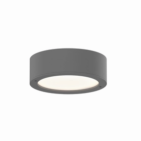 REALS LED Surface Mount Textured Gray Outdoor Ceiling Mount Lighting hot sale