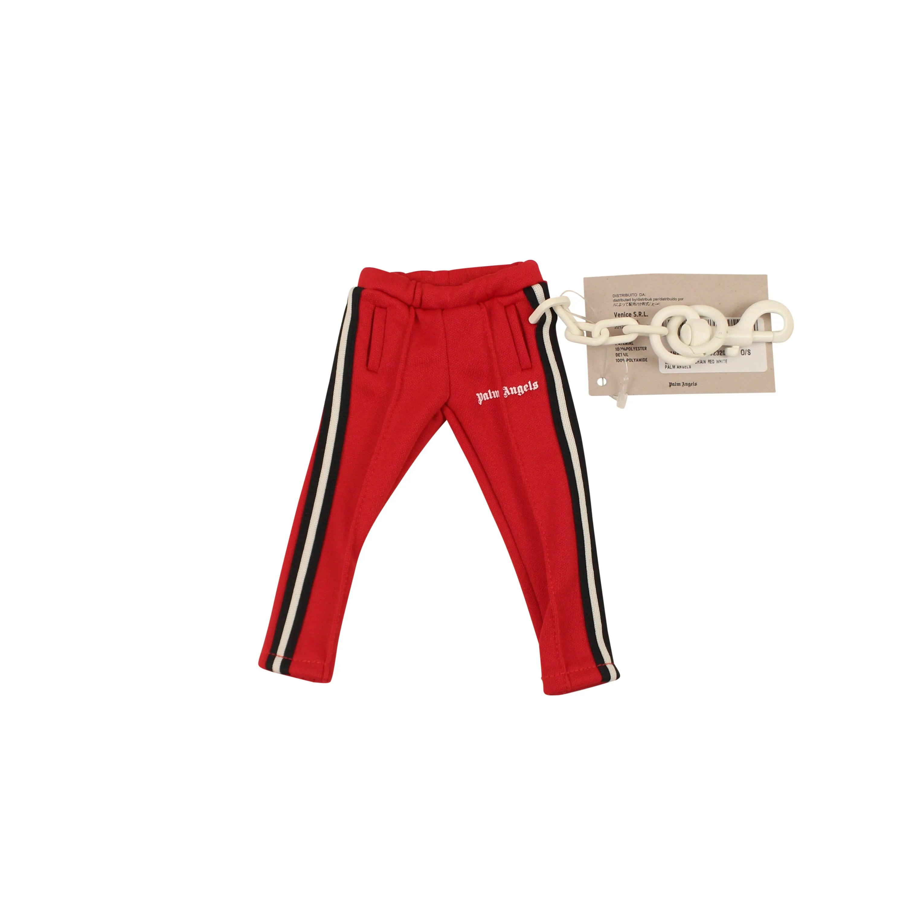 Red Mini Track Keychain
