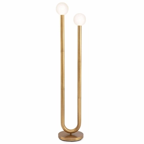 Regina Andrew 14-1055NB Modern Happy Lamp Natural Brass Buy Lamps cheap online