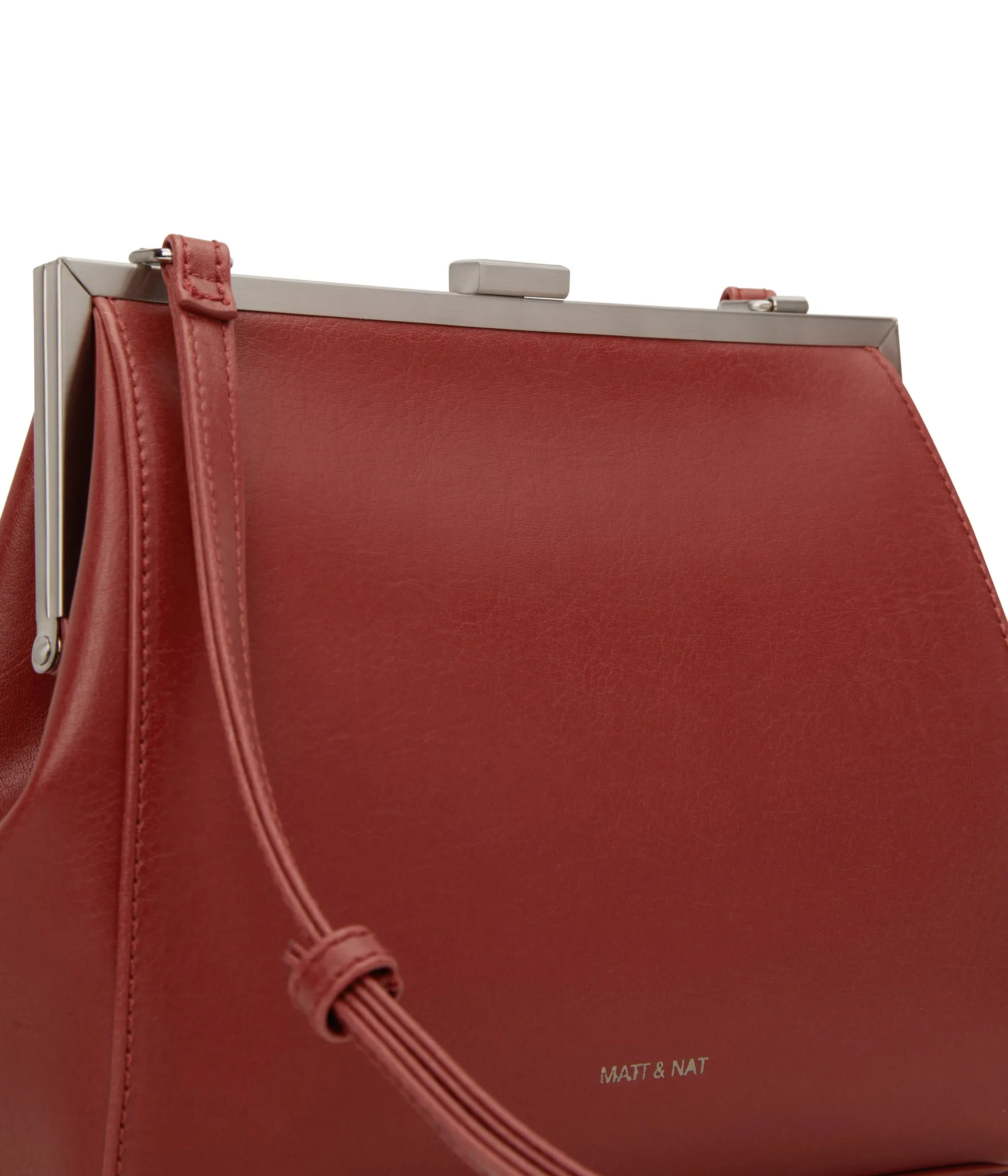 REIKA Vegan Frame Crossbody Bag - Vintage
