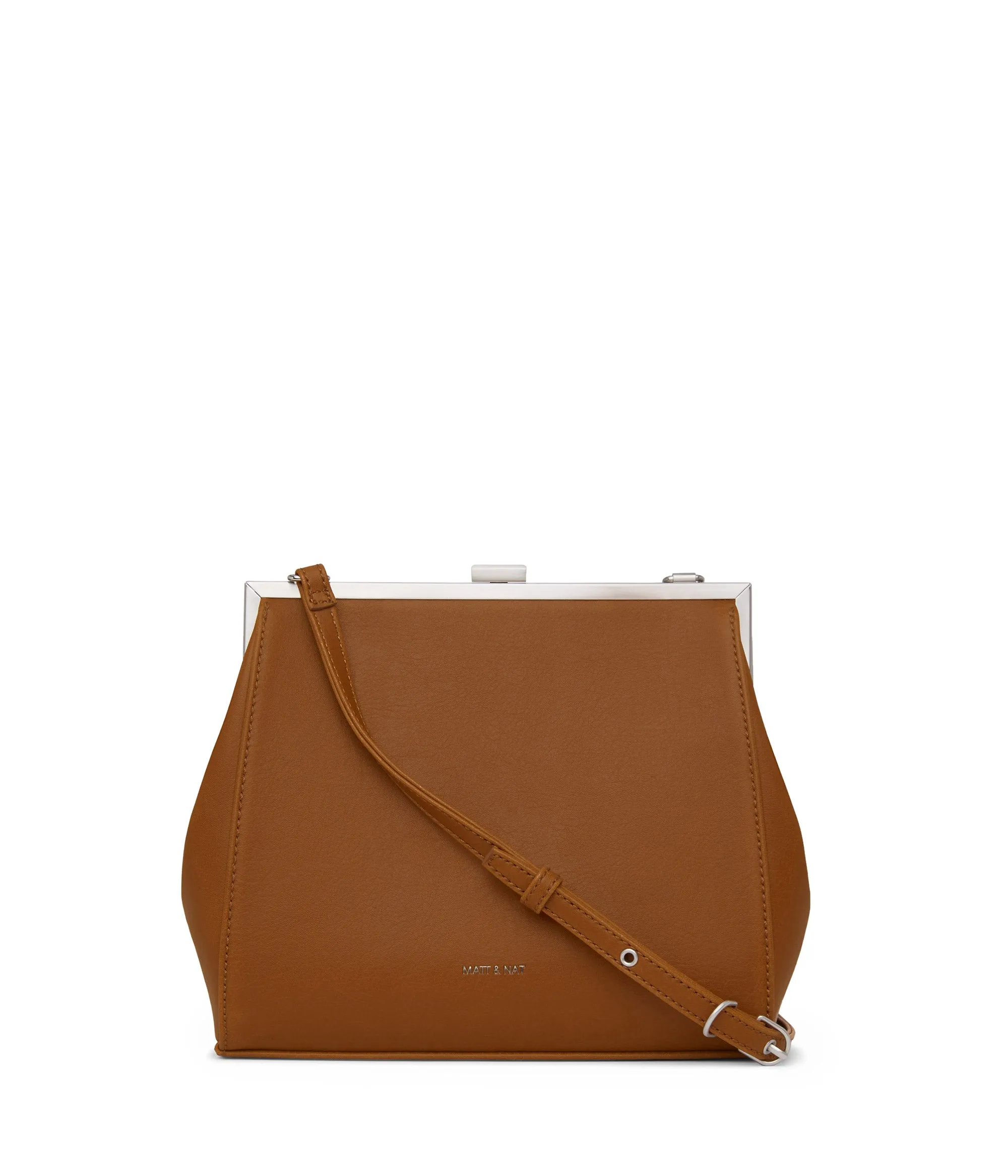REIKA Vegan Frame Crossbody Bag - Vintage