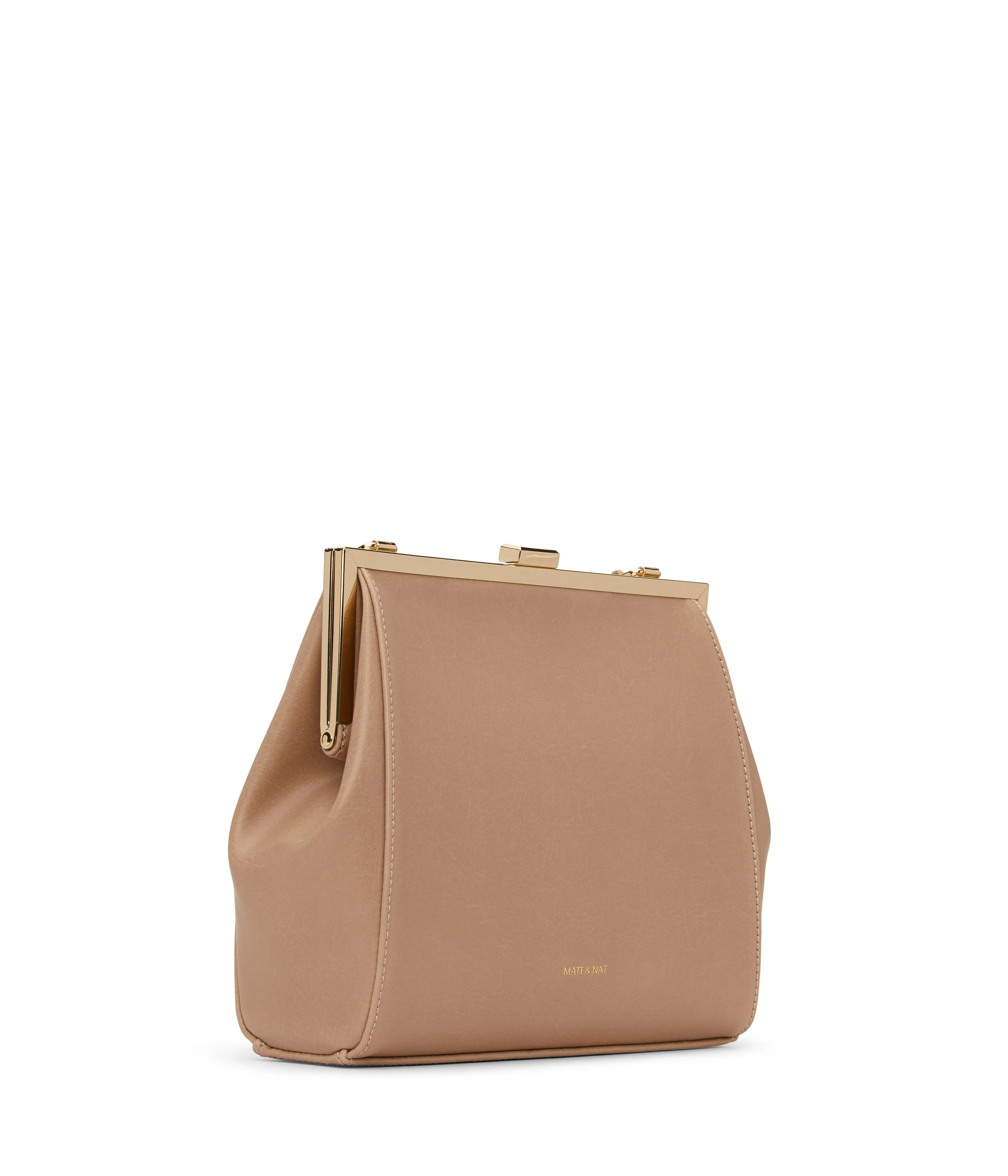 REIKA Vegan Frame Crossbody Bag - Vintage
