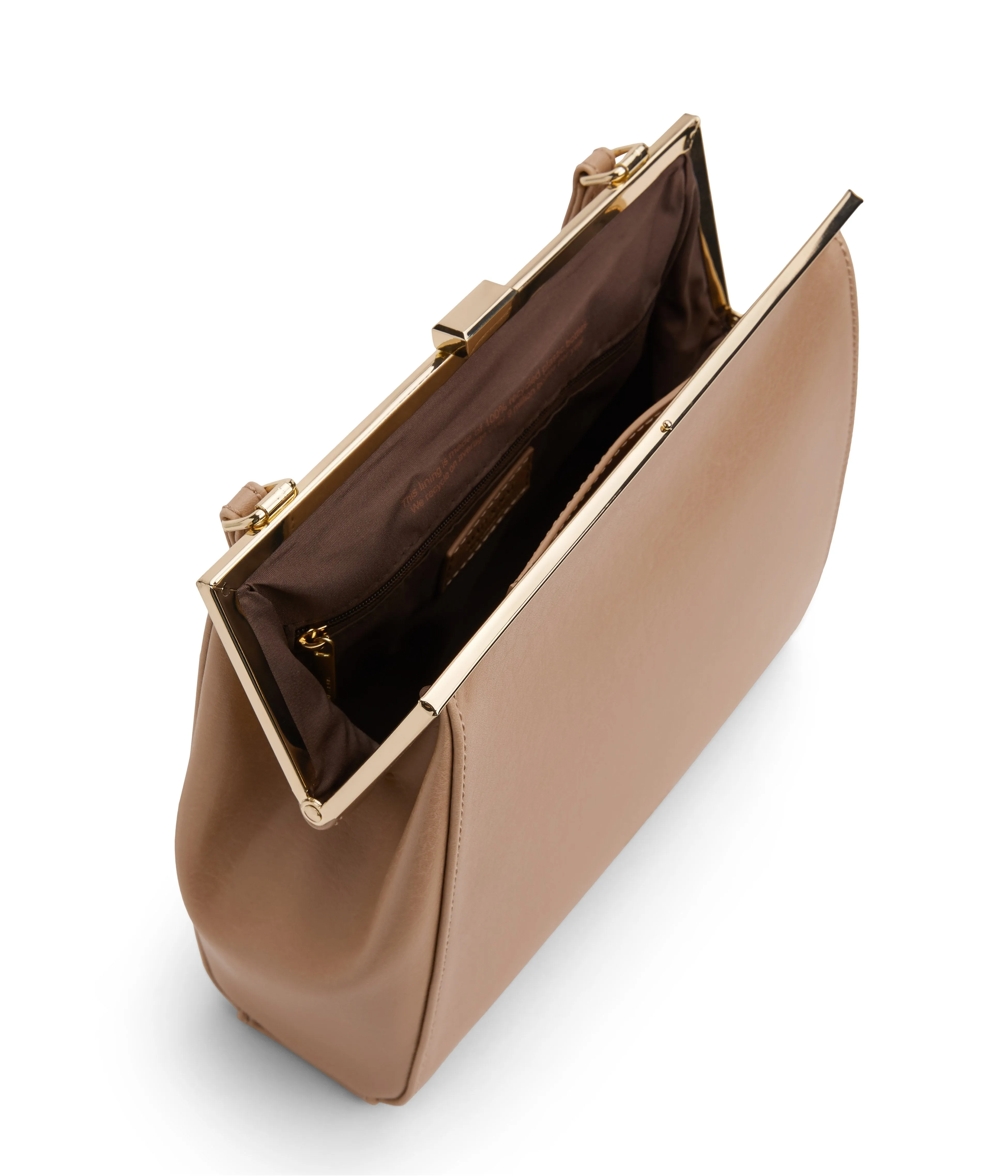 REIKA Vegan Frame Crossbody Bag - Vintage