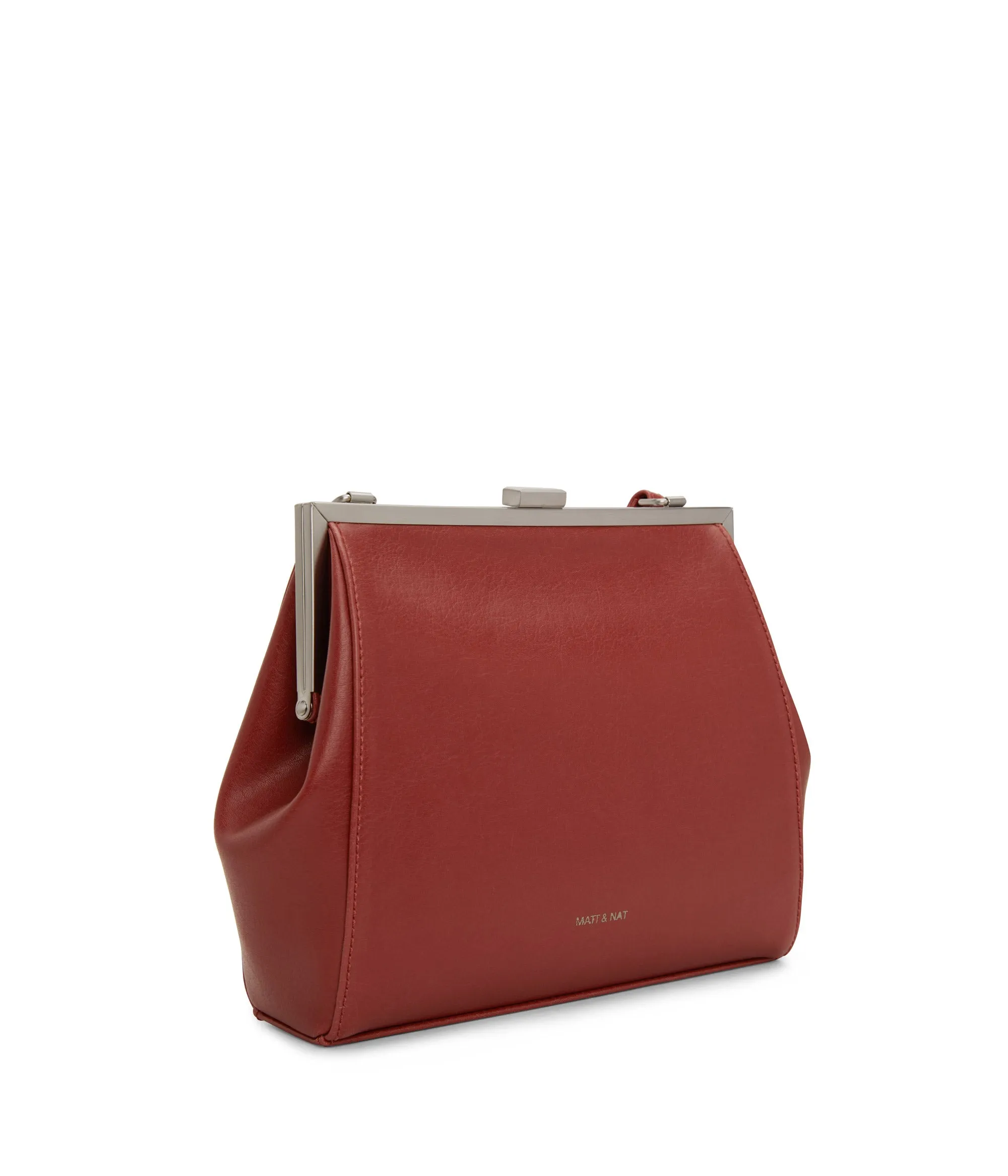 REIKA Vegan Frame Crossbody Bag - Vintage