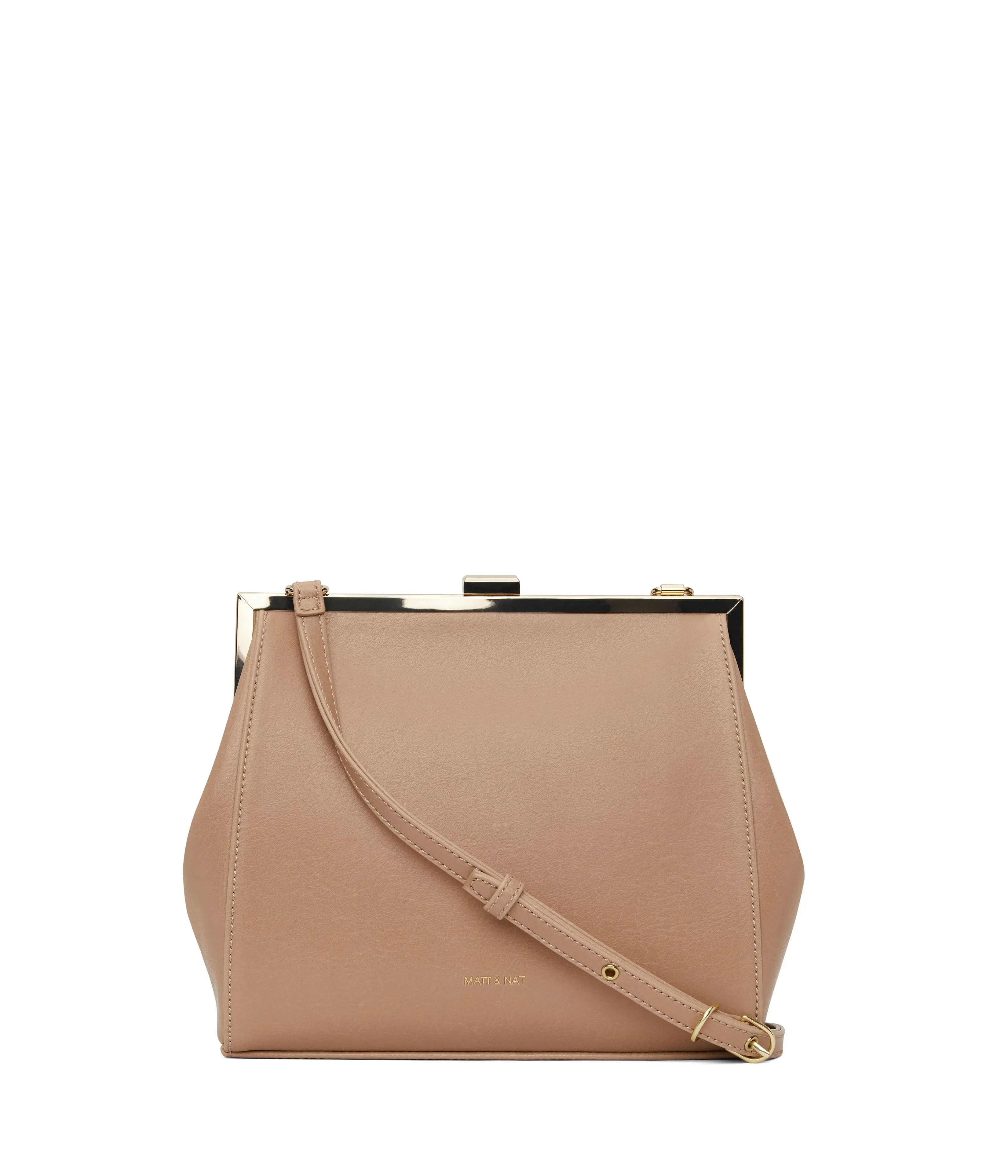 REIKA Vegan Frame Crossbody Bag - Vintage