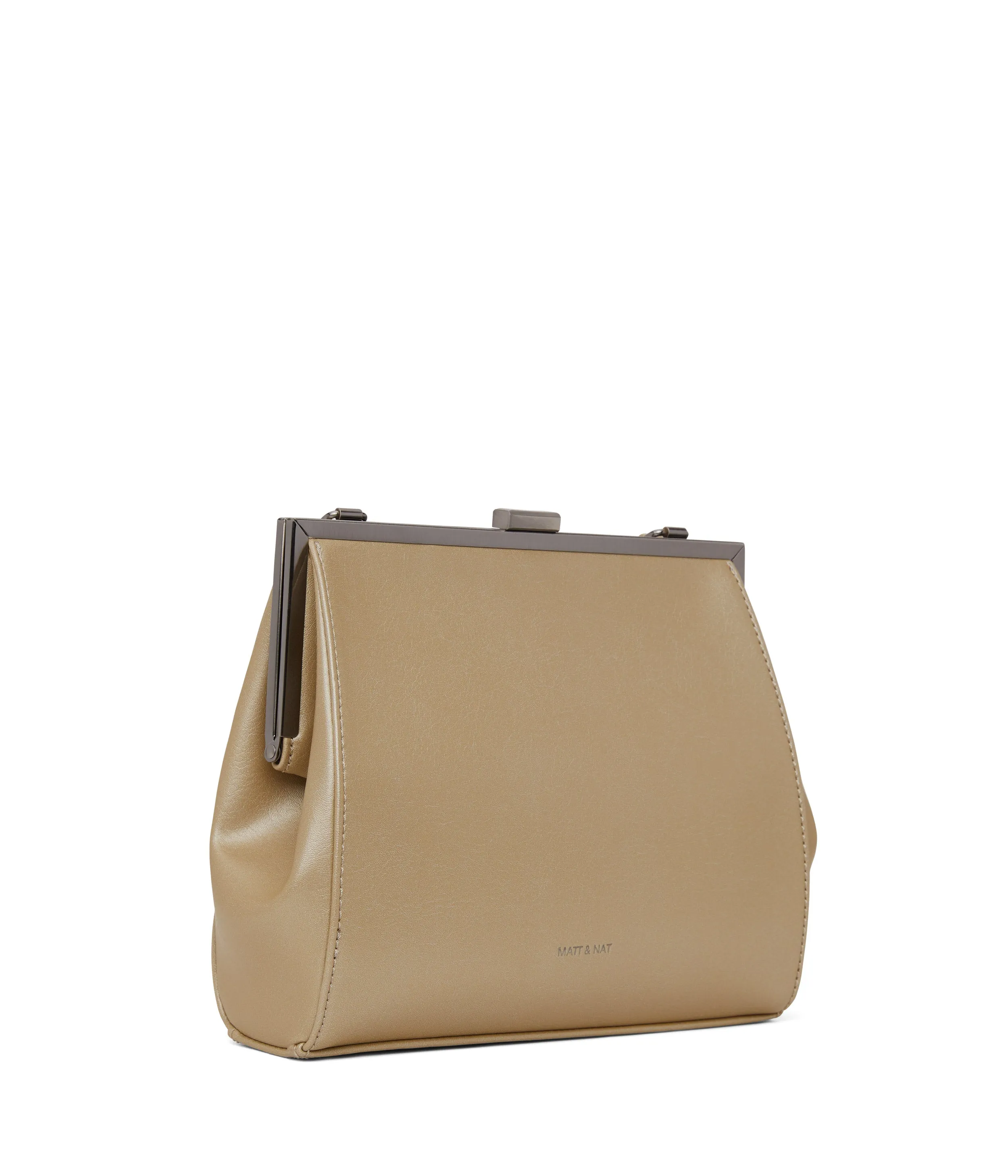 REIKA Vegan Frame Crossbody Bag - Vintage