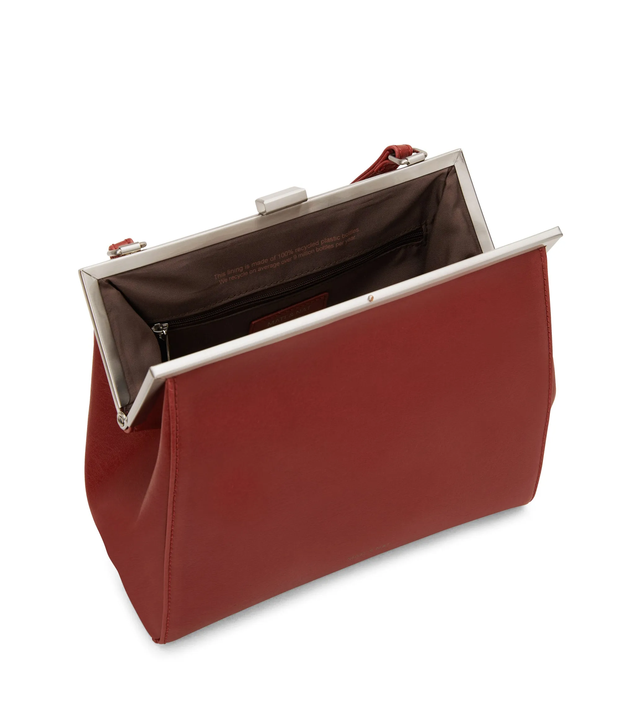 REIKA Vegan Frame Crossbody Bag - Vintage