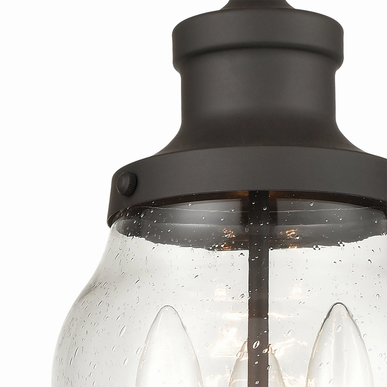 Renford Three Light Outdoor Pendant Architectural Bronze Outdoor Hanging Lights free shipping