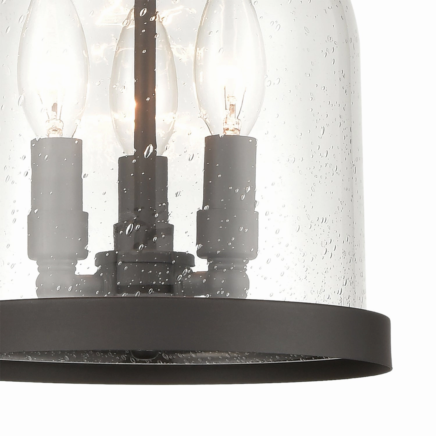 Renford Three Light Outdoor Pendant Architectural Bronze Outdoor Hanging Lights free shipping