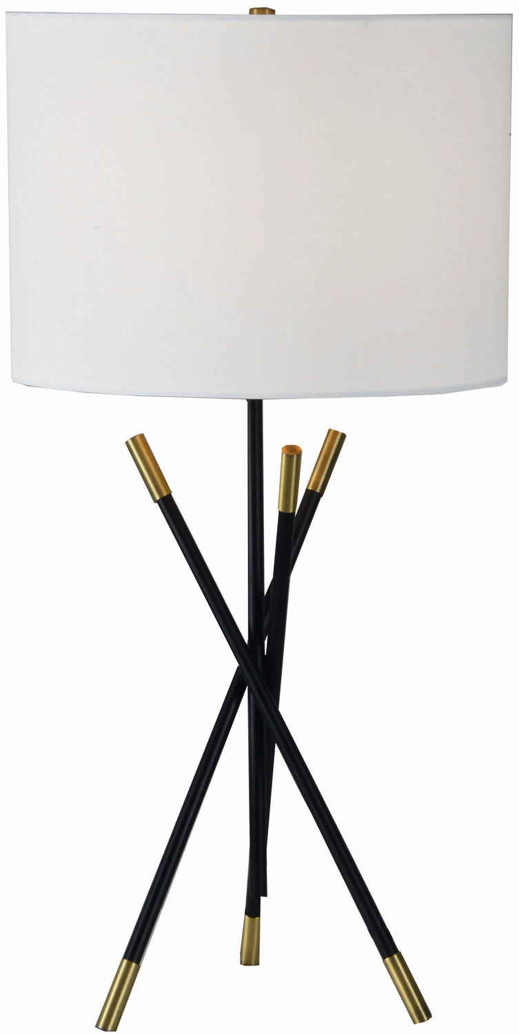 Renwil Lighting LPT891 Hudswell One Light Table Lamp Lamp Brass - Antique Sale on Modern Lamps