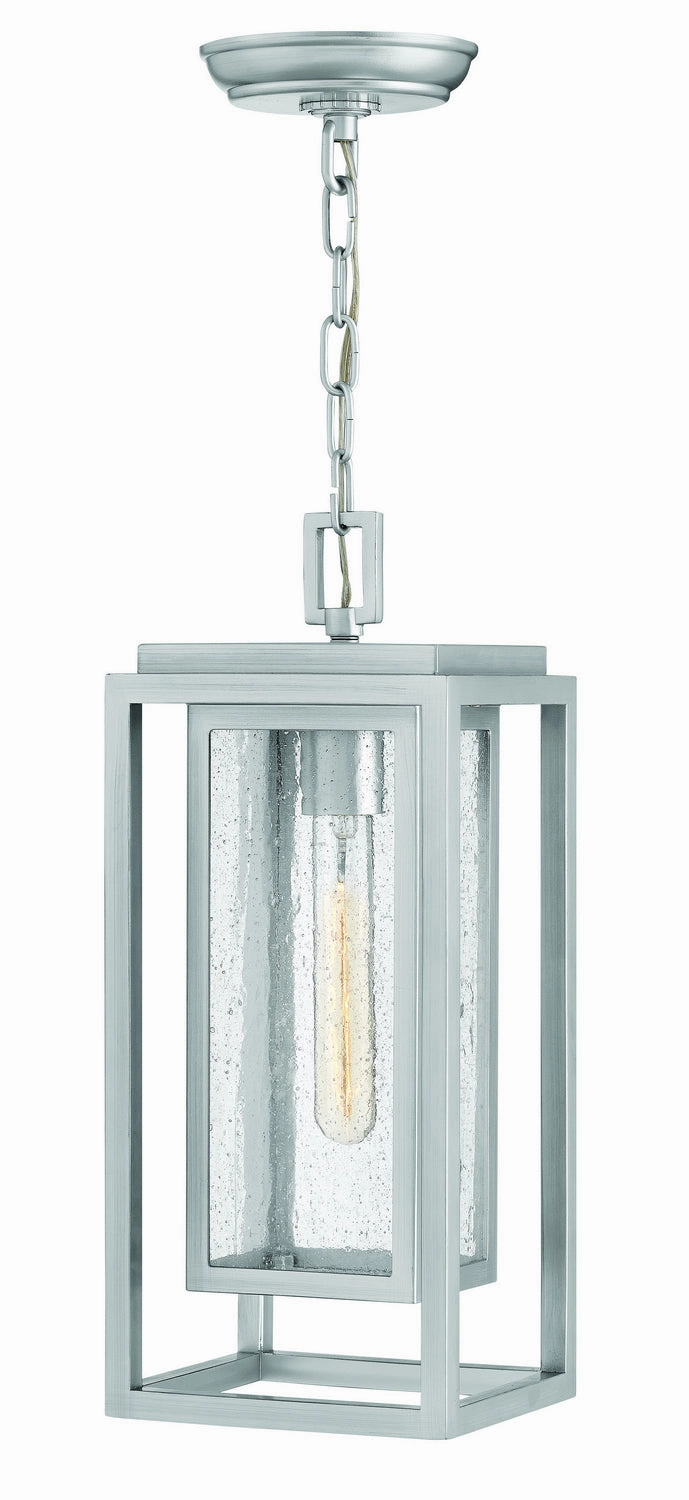 Republic LED Hanging Lantern Satin Nickel Outdoor Hanging Lights Lighting bundle deal