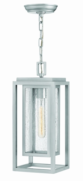 Republic LED Hanging Lantern Satin Nickel Outdoor Hanging Lights Lighting bundle deal