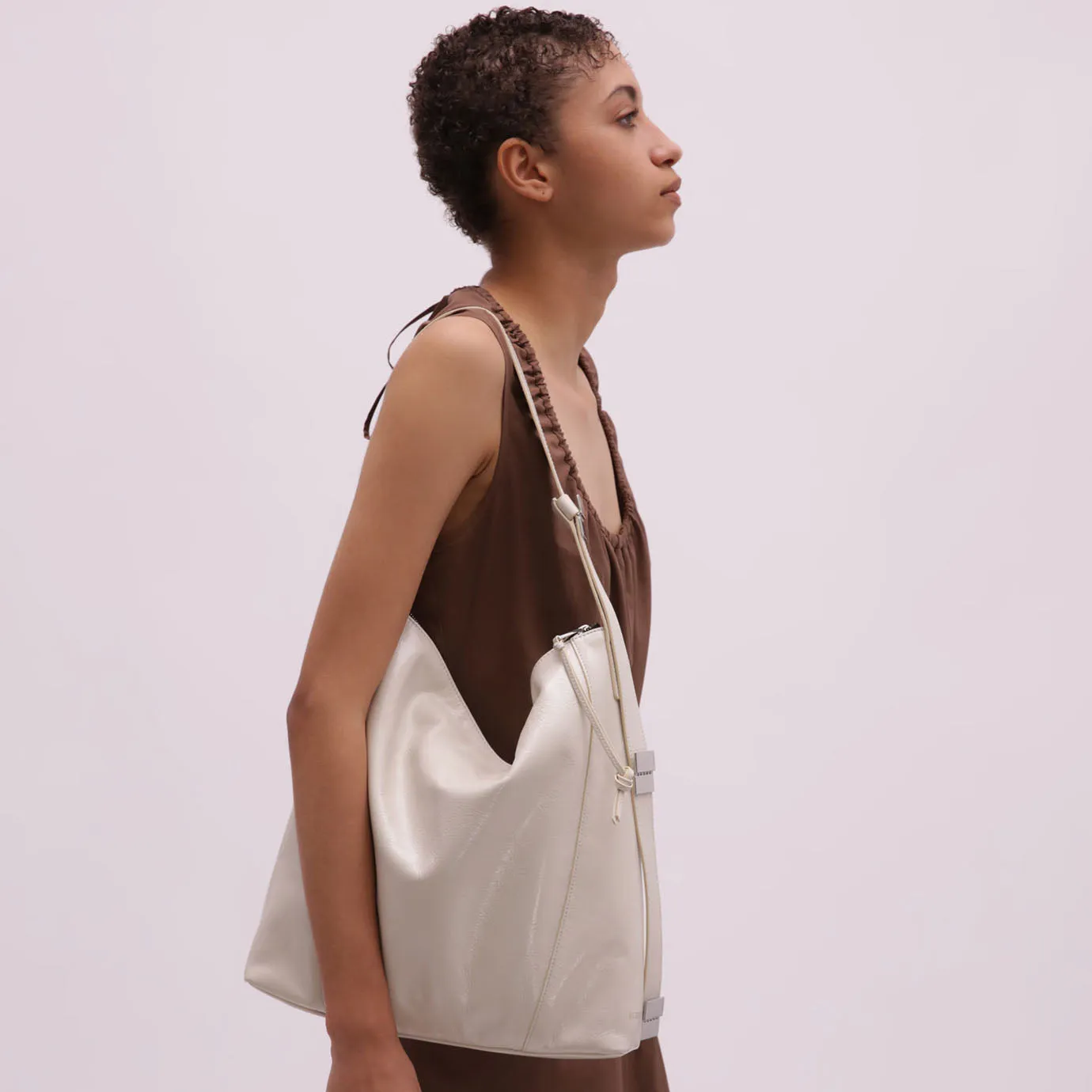 RHITA Shoulder Bag - White