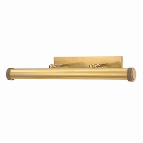 Ridgewood Three Light Picture Light Aged Brass Contemporary Wall Lights outlet