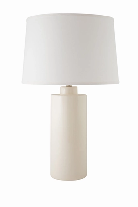 River Ceramic Lighting 439 -01 Cylinder One Light Table Lamp Lamp White Sale on Modern Lamps