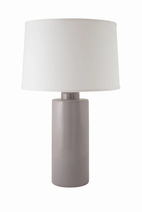 River Ceramic Lighting 439-10 Cylinder One Light Table Lamp Lamp Gray Sale on Modern Lamps