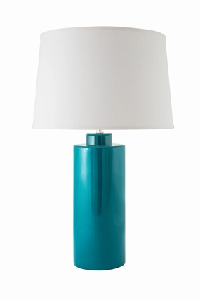 River Ceramic Lighting 439-24 Cylinder One Light Table Lamp Lamp Bronze / Dark Sale on Modern Lamps