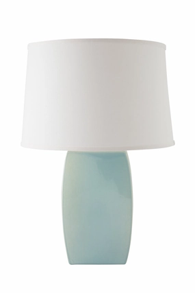 River Ceramic Lighting 564-20 Soft Rectangle One Light Table Lamp Lamp Bronze / Dark Sale on Modern Lamps