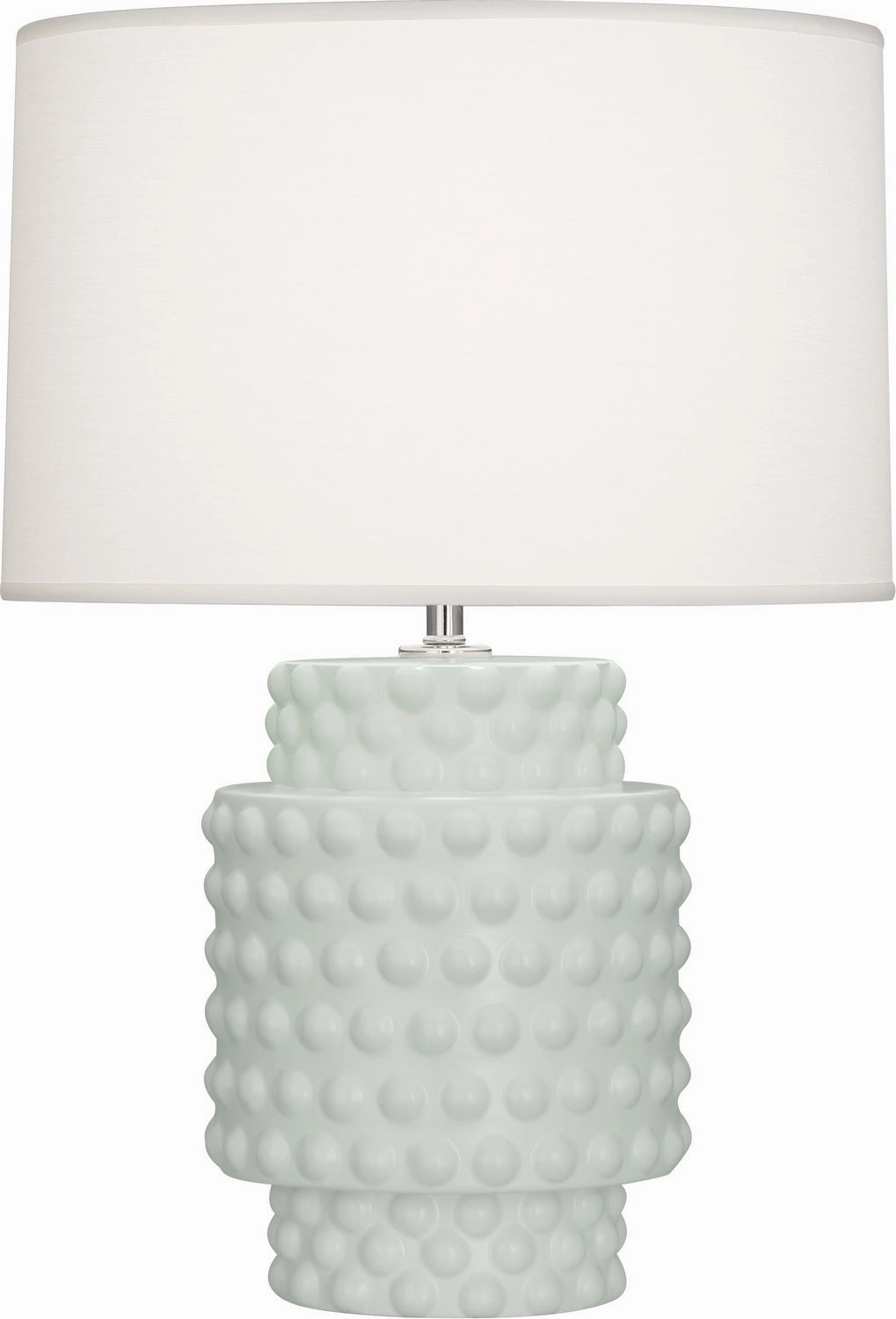 Robert Abbey Lighting MCL09 Dolly Lamp Matte Celadon Glazed Textured Sale on Modern Lamps