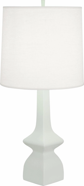 Robert Abbey Lighting MCL10 Jasmine Lamp Matte Celadon Glazed Sale on Modern Lamps