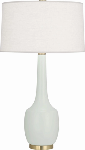 Robert Abbey Lighting MCL70 Delilah Lamp Celadon Glazed Sale on Modern Lamps