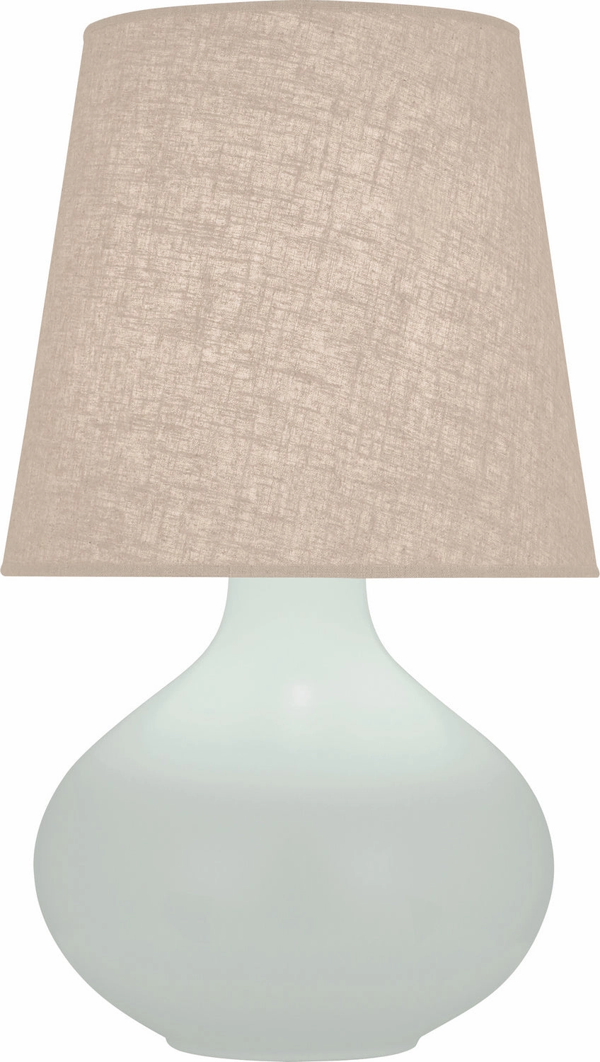 Robert Abbey Lighting MCL98 June Lamp Matte Celadon Glazed Sale on Modern Lamps