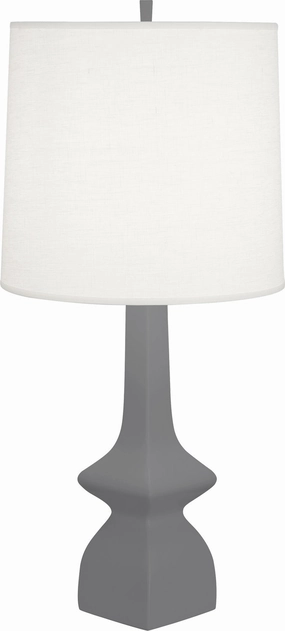 Robert Abbey Lighting MCR10 Jasmine Lamp Matte Ash Glazed Sale on Modern Lamps
