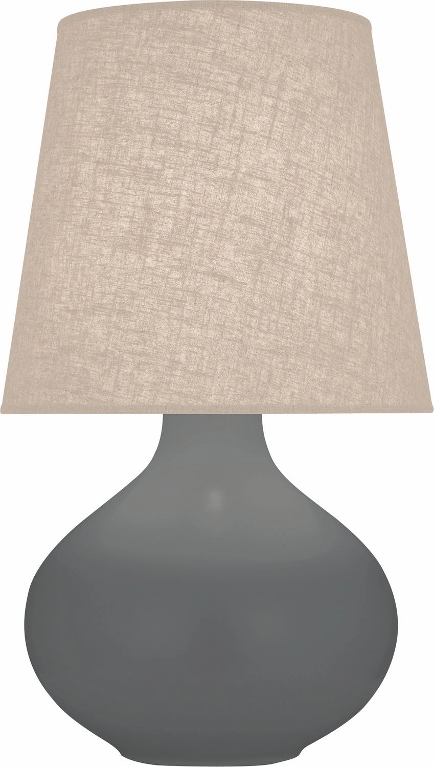 Robert Abbey Lighting MCR98 June Lamp Matte Ash Glazed Sale on Modern Lamps