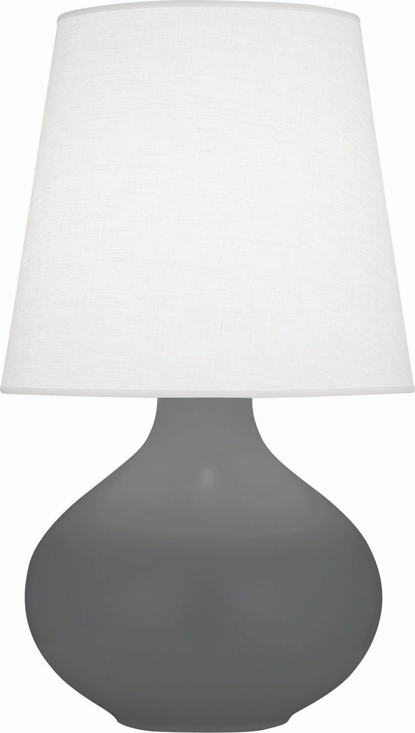 Robert Abbey Lighting MCR99 June Lamp Matte Ash Glazed Sale on Modern Lamps