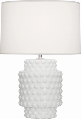 Robert Abbey Lighting MLY09 Dolly Lamp Matte Lily Glazed Textured Sale on Modern Lamps
