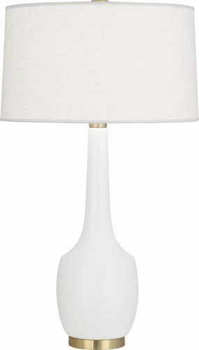Robert Abbey Lighting MLY70 Delilah Lamp Matte Lily Glazed Sale on Modern Lamps