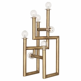 Robert Abbey Lighting WB902 Jonathan Adler Milano Lamp Warm Brass Sale on Modern Lamps