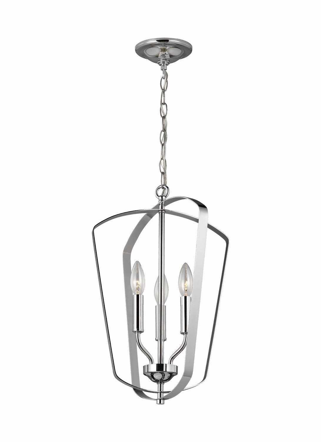 Romee Three Light Hall / Foyer Chrome Ceiling Lights Lighting free shipping