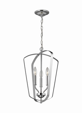 Romee Three Light Hall / Foyer Pendant Chrome Ceiling Lights Lighting free shipping