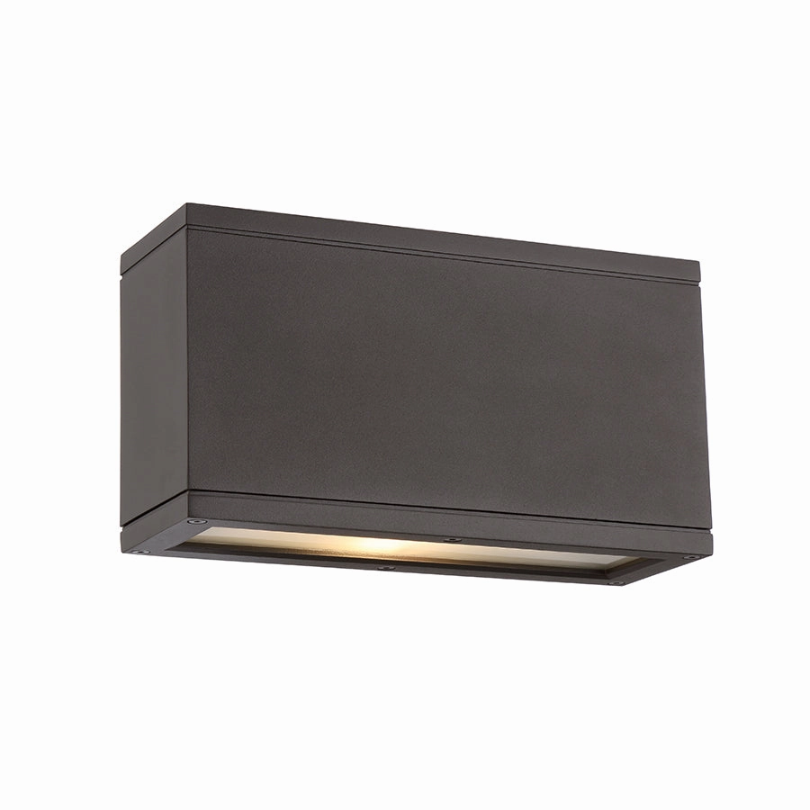 Rubix LED Wall Light Bronze Outdoor Ceiling Mount Lighting clearance