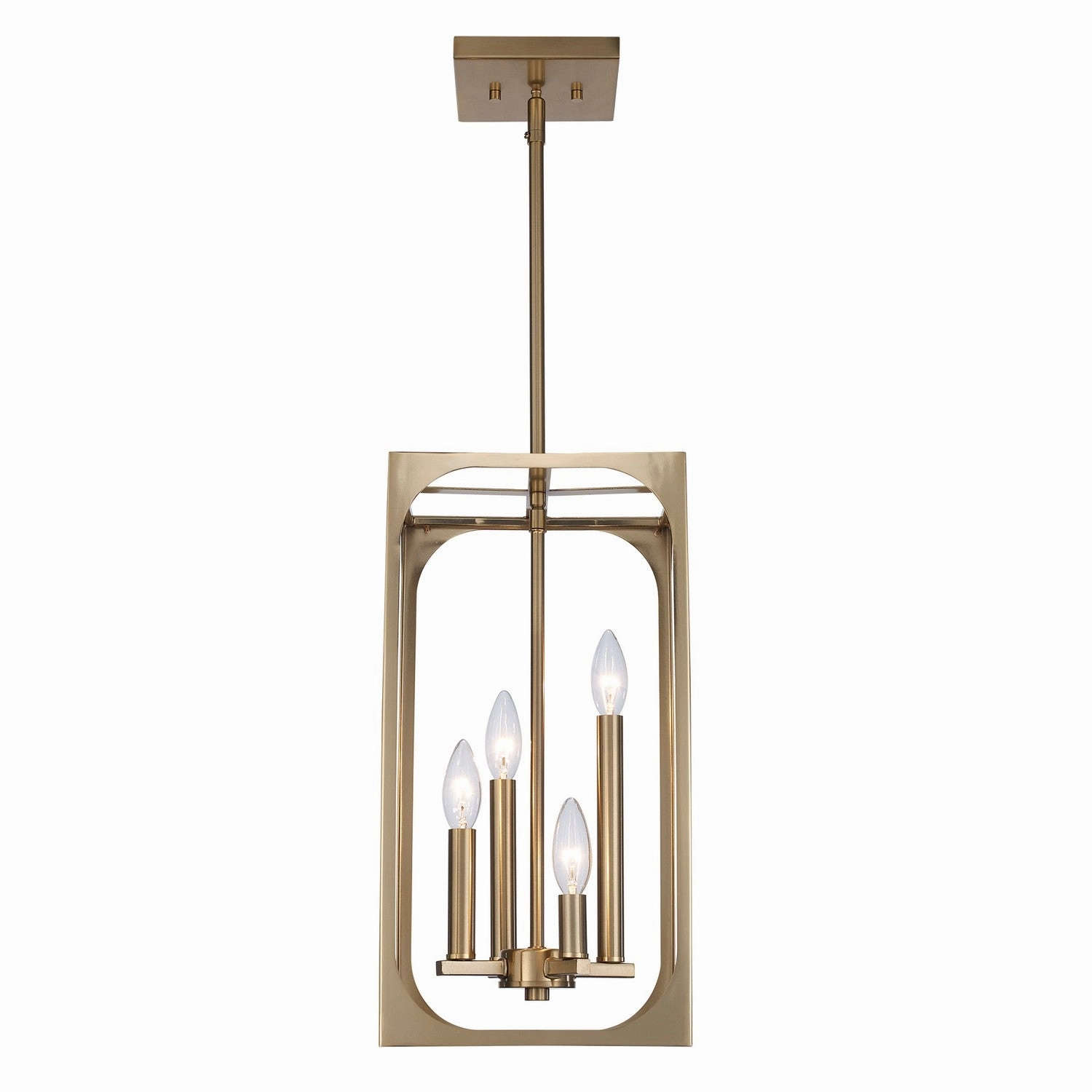 Ruby Ridge Four Light Pendant Antique Gold Ceiling Lights Lighting outlet store