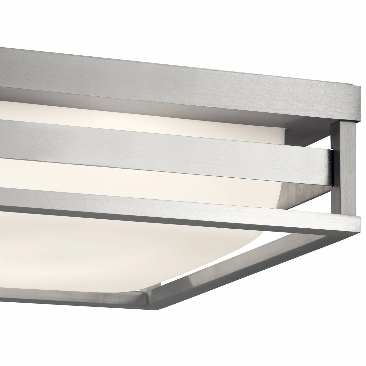 Ryler LED Outdoor Ceiling Mount Brushed Aluminum Exterior Ceiling Lights markdown