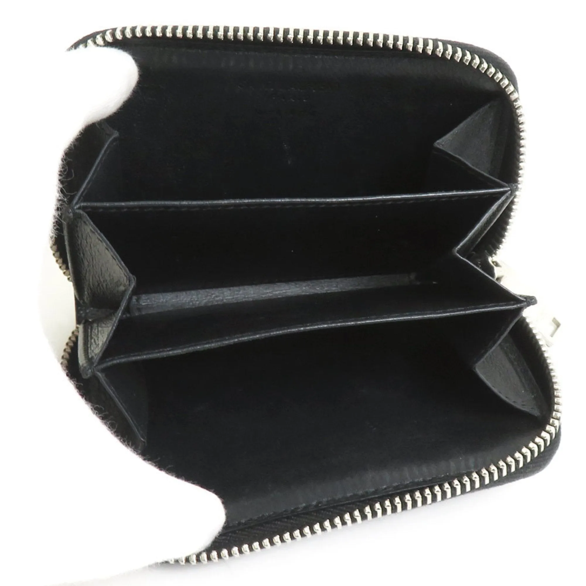 Saint Laurent Leather Coin Purse/Coin Case (Pre-Owned)