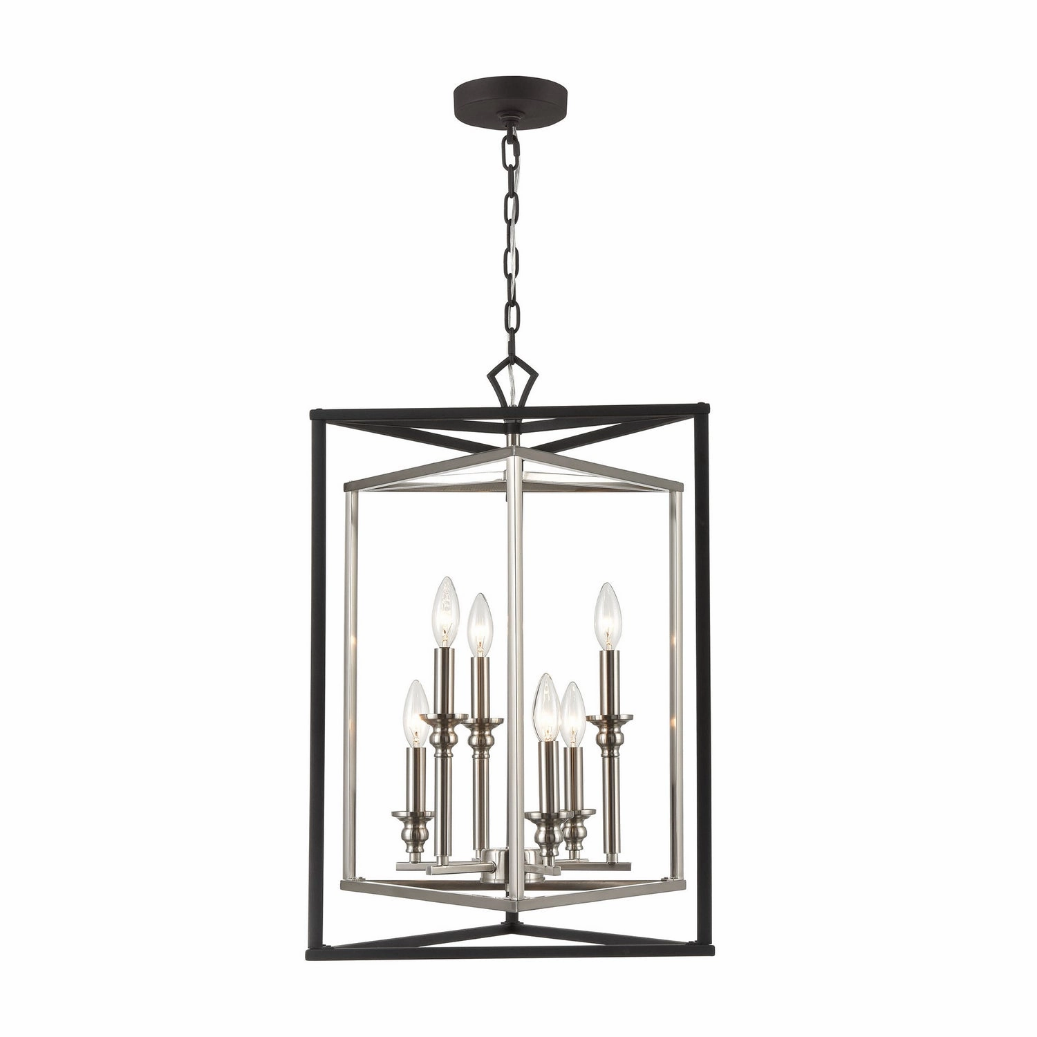 Salinger Six Light Pendant Charcoal Ceiling Lights Lighting discount price