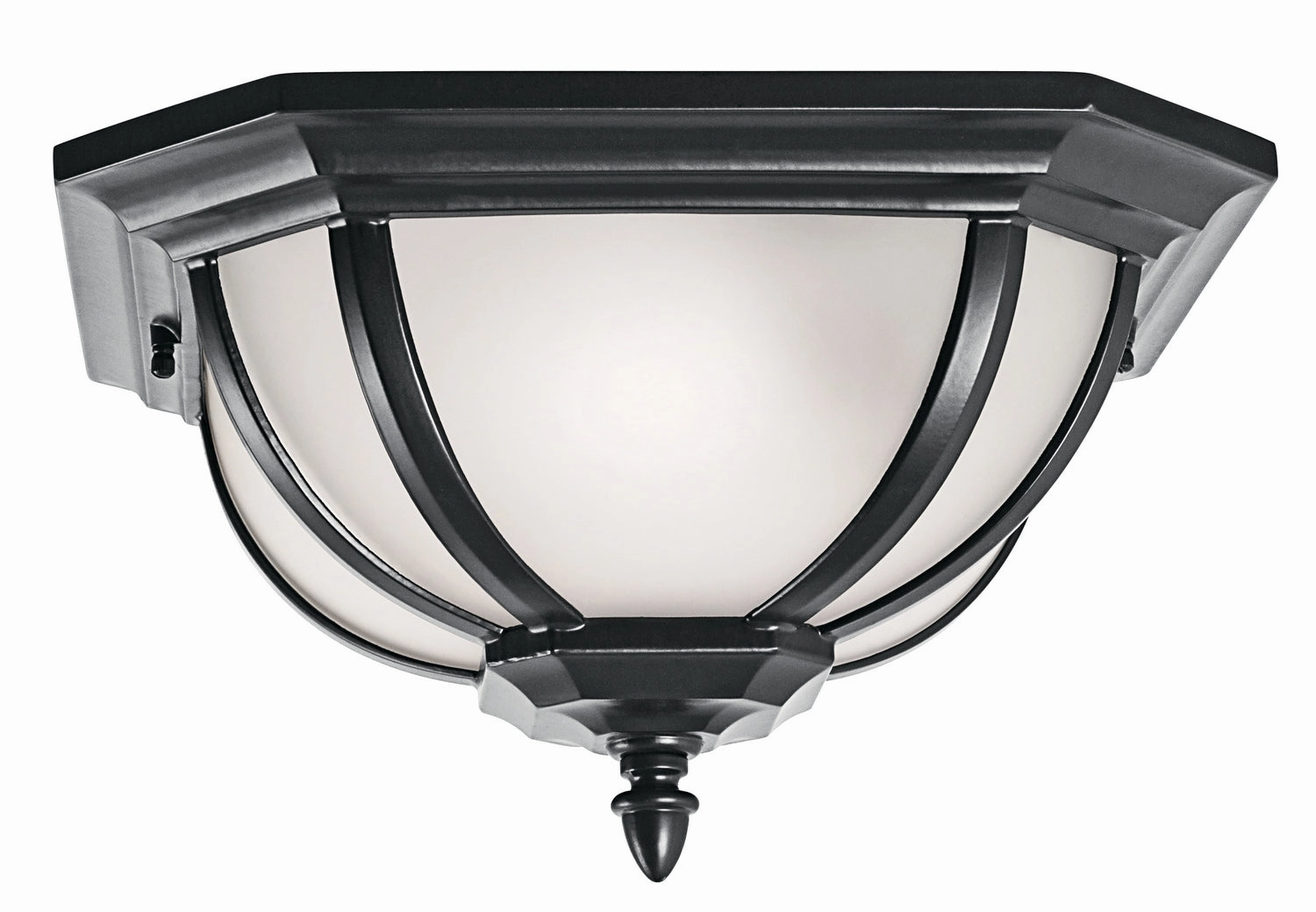 Salisbury Two Light Outdoor Ceiling Mount Black Outdoor Ceiling Mount Lighting hot sale