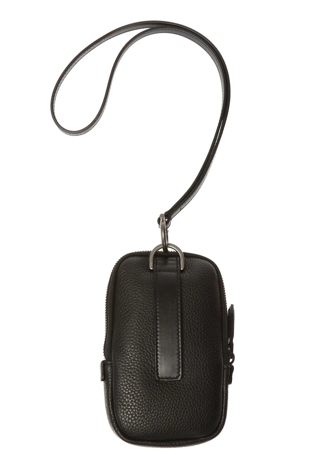 SALVATORE FERRAGAMO Firenze Men's 705230 Black Pouch