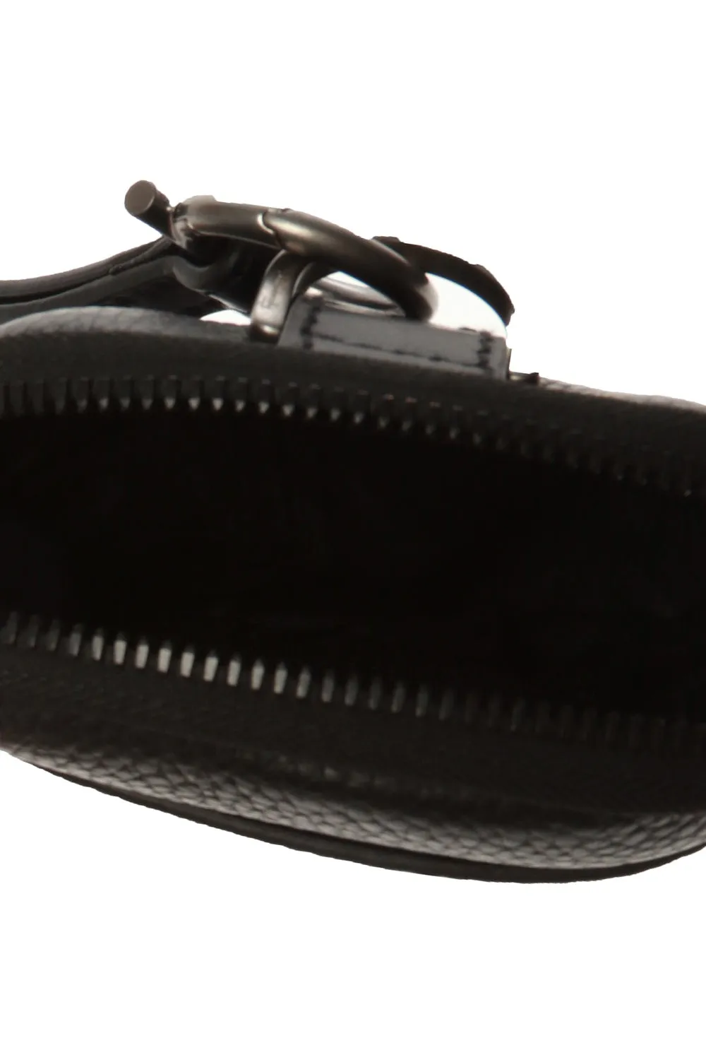 SALVATORE FERRAGAMO Firenze Men's 705230 Black Pouch