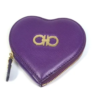 Salvatore Ferragamo  Leather Coin Purse/Coin Case (Pre-Owned)